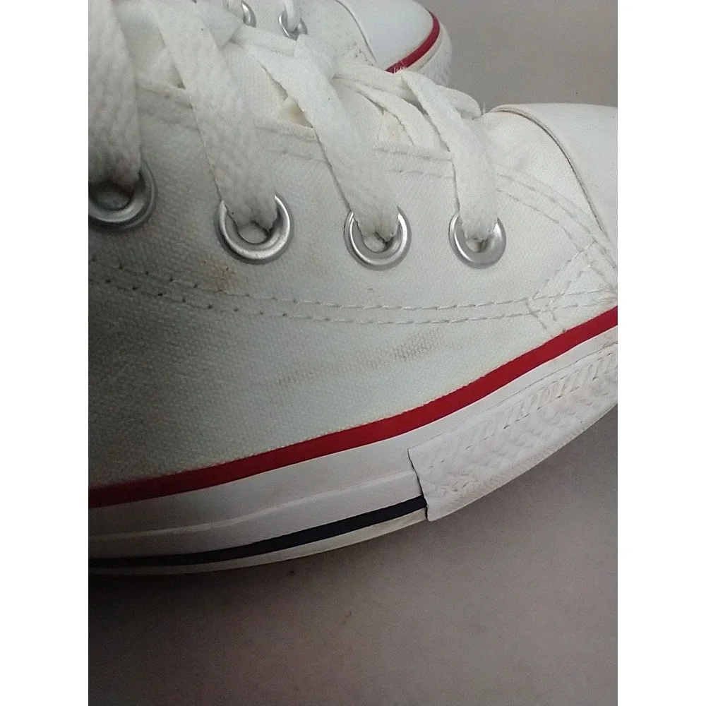 Converse Chuck Taylor All Star Madison Mid White Canvas Sneakers  Mens 10.5 - Picture 15 of 15